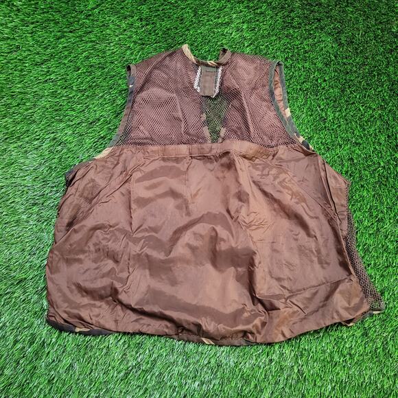 North West Territory Woodland Camo Hunting Fishing Vest Mens XL Game Bag - Picture 5 of 8